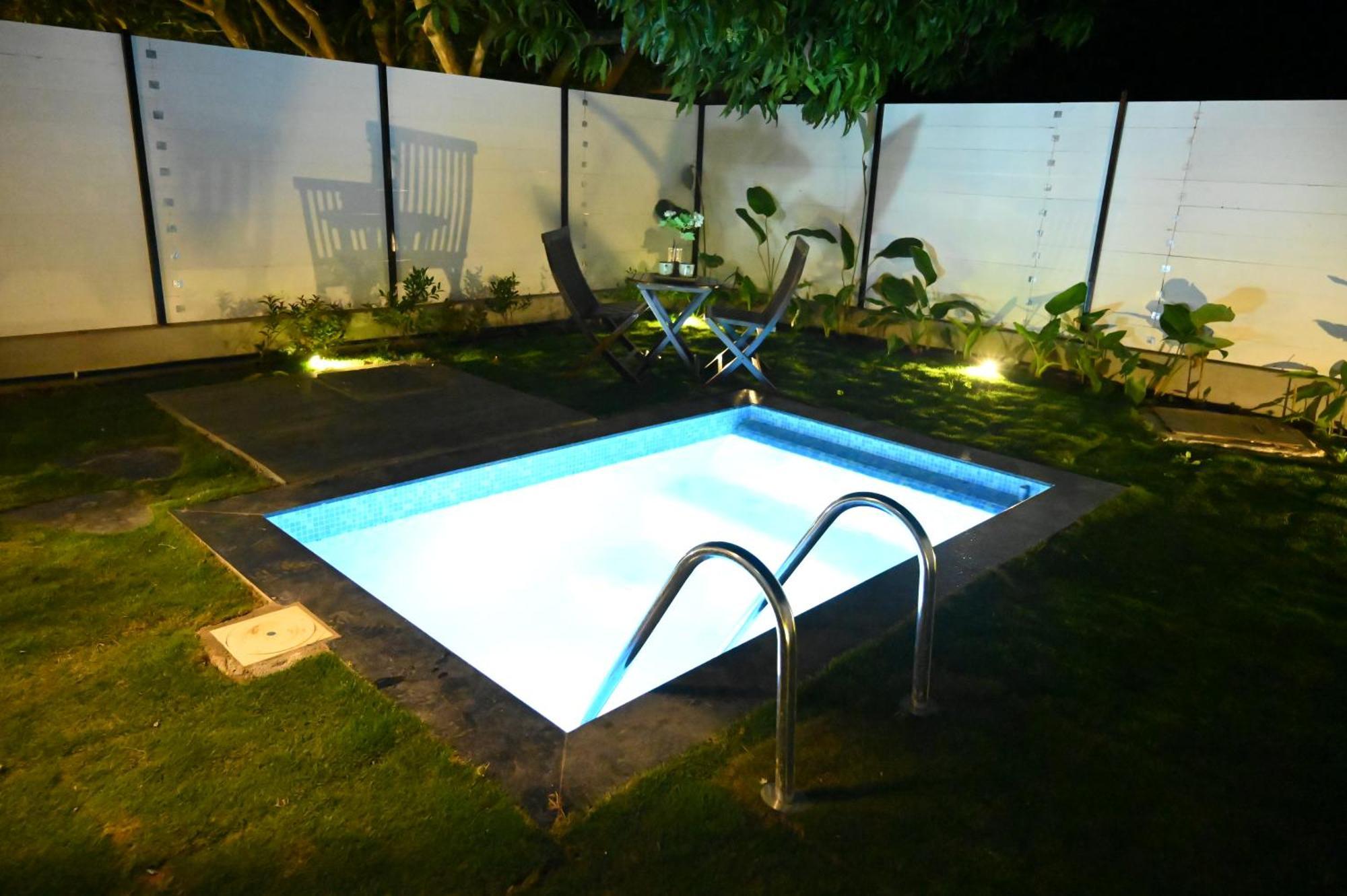 Rāmanagaram Aura Farms - Private Pool Cottages מראה חיצוני תמונה