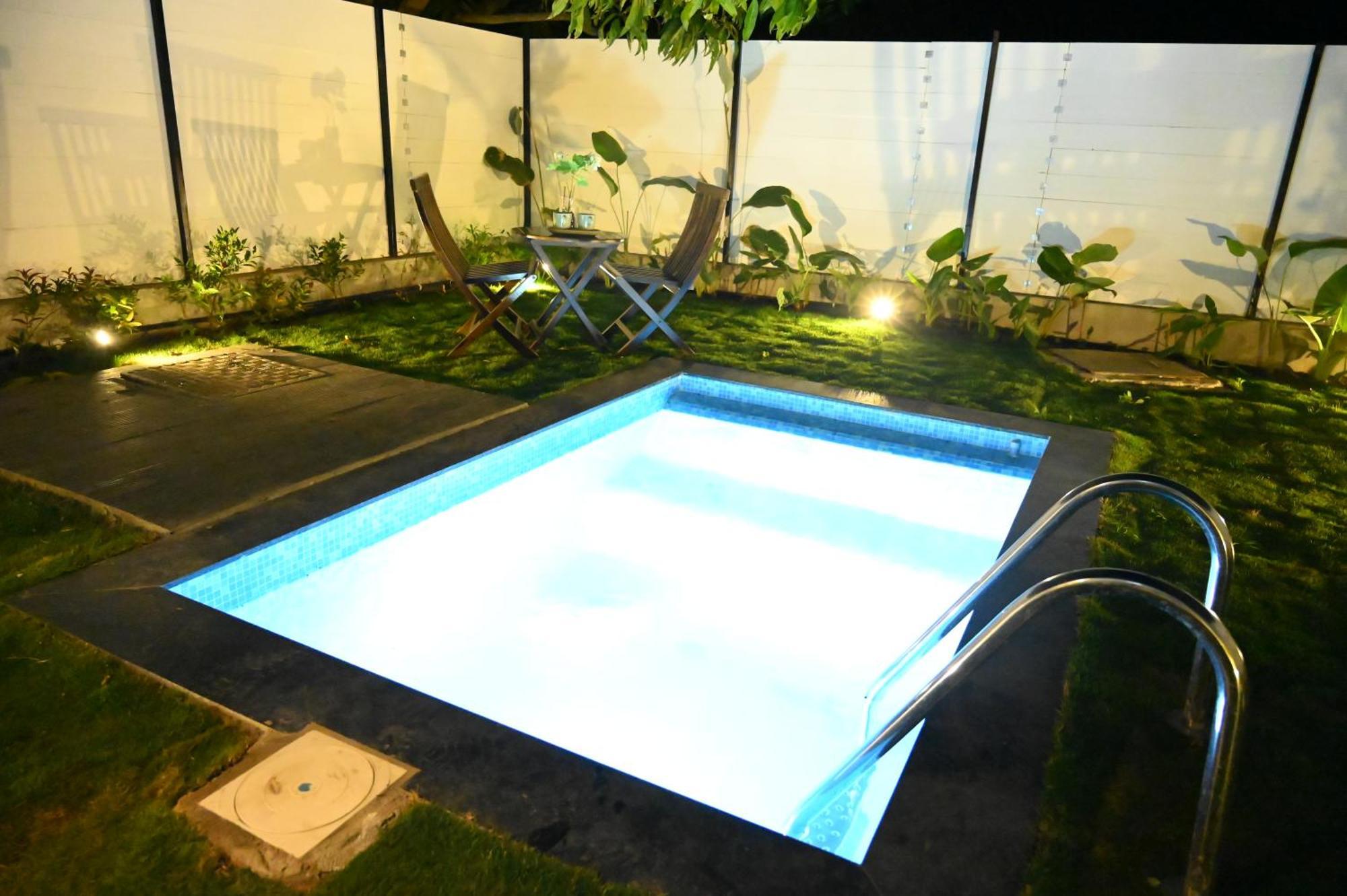 Rāmanagaram Aura Farms - Private Pool Cottages מראה חיצוני תמונה
