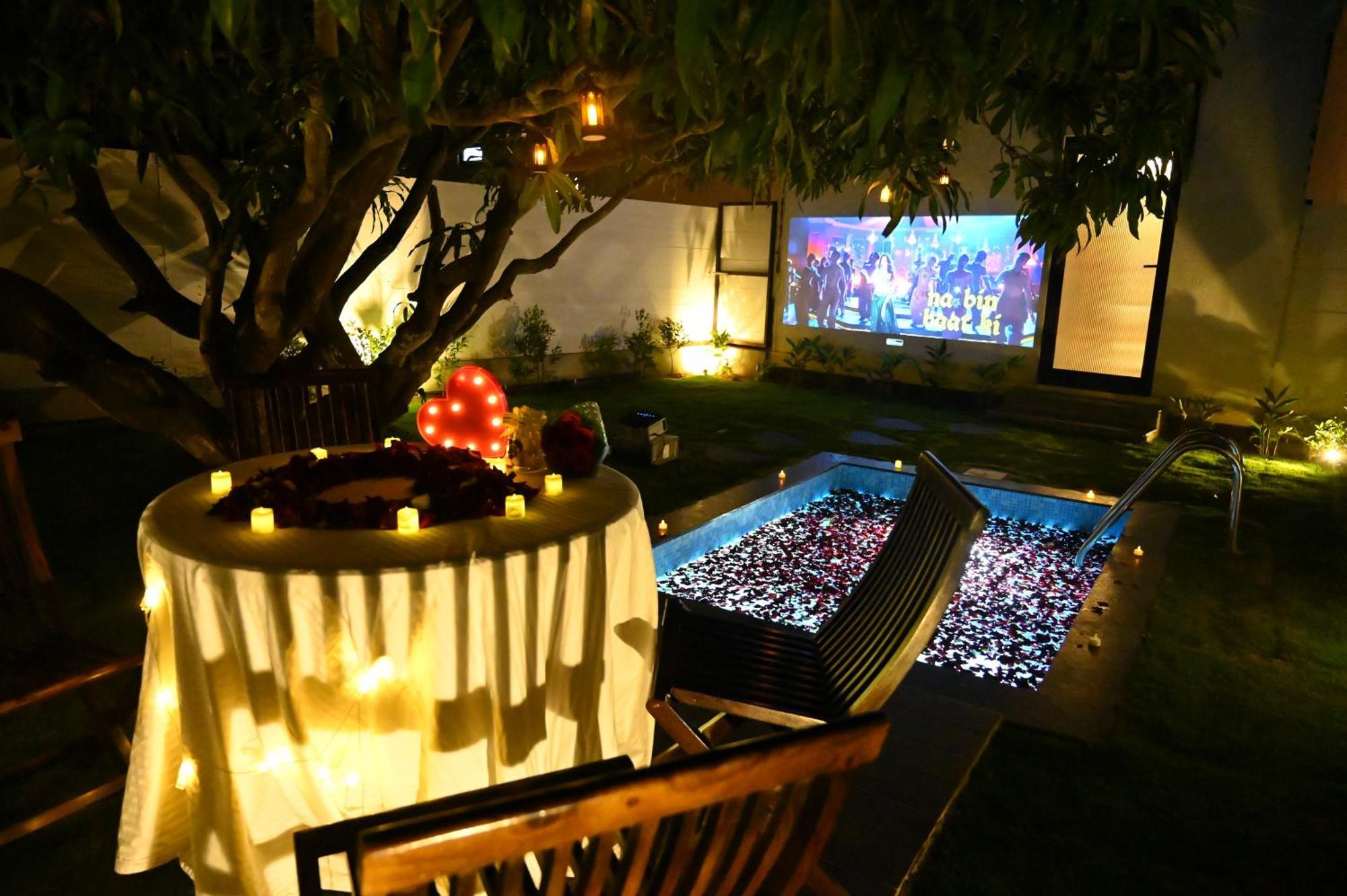 Rāmanagaram Aura Farms - Private Pool Cottages מראה חיצוני תמונה