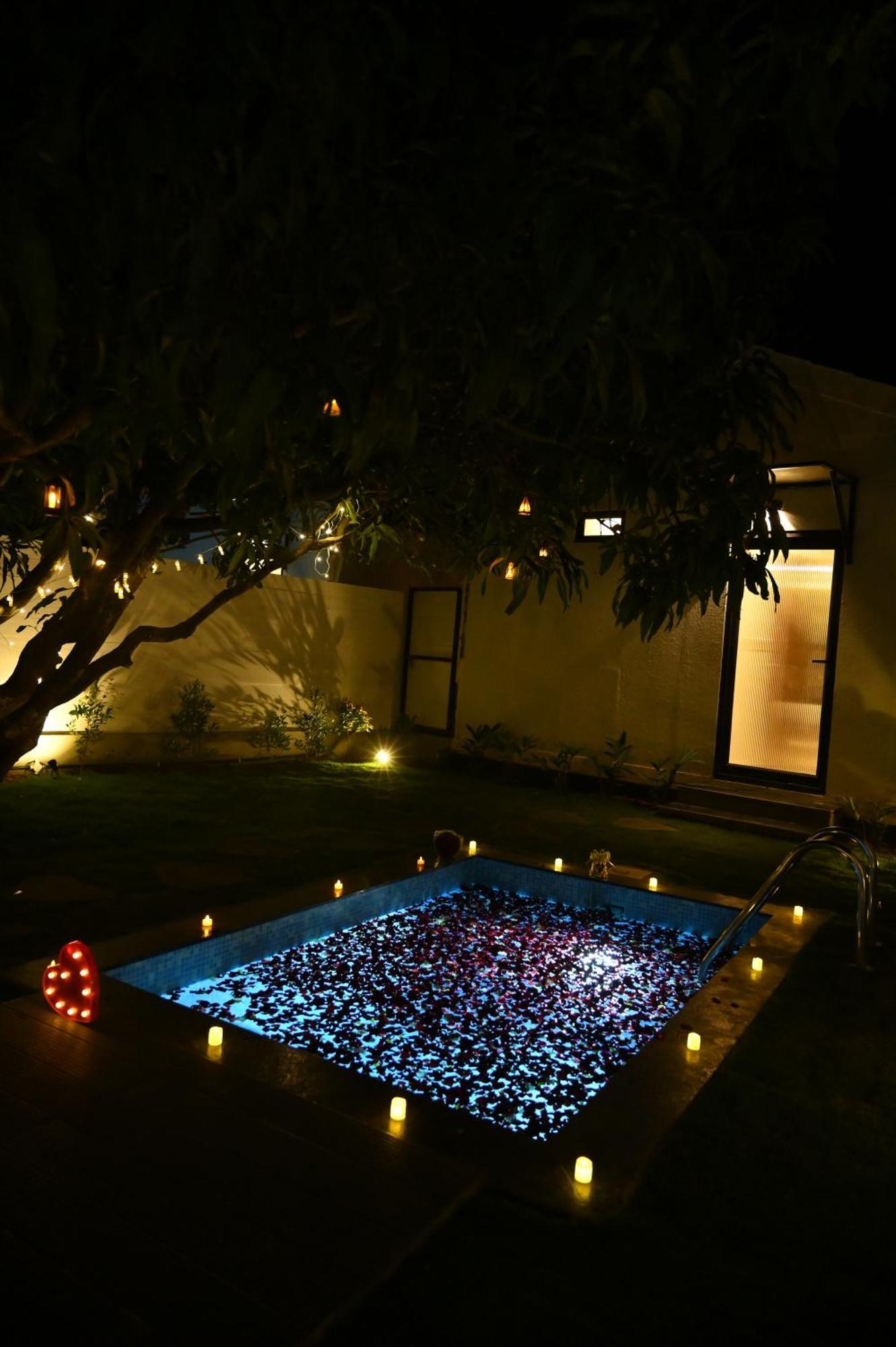 Rāmanagaram Aura Farms - Private Pool Cottages מראה חיצוני תמונה