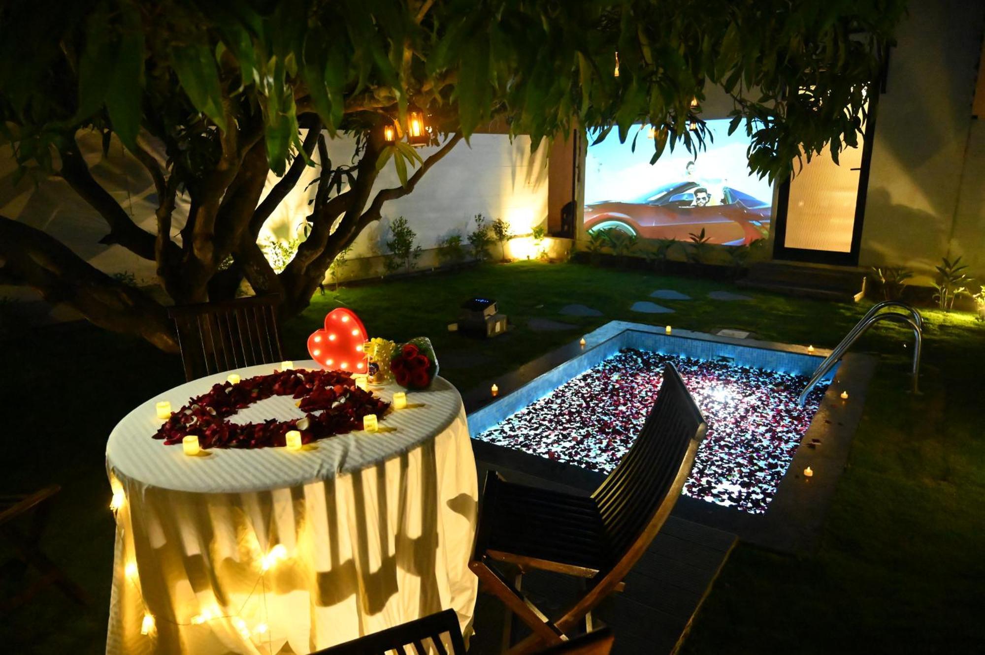 Rāmanagaram Aura Farms - Private Pool Cottages מראה חיצוני תמונה