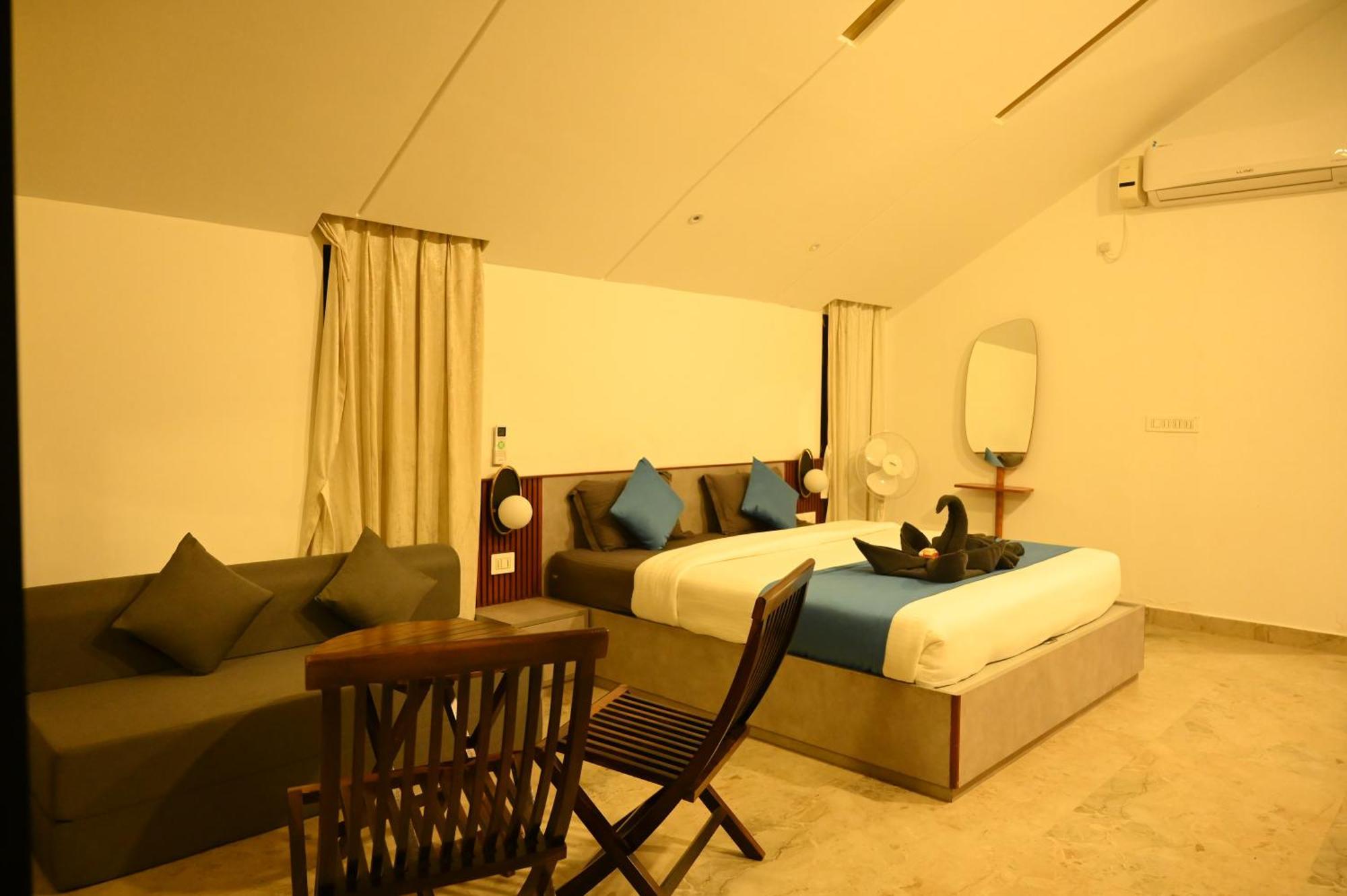 Rāmanagaram Aura Farms - Private Pool Cottages מראה חיצוני תמונה