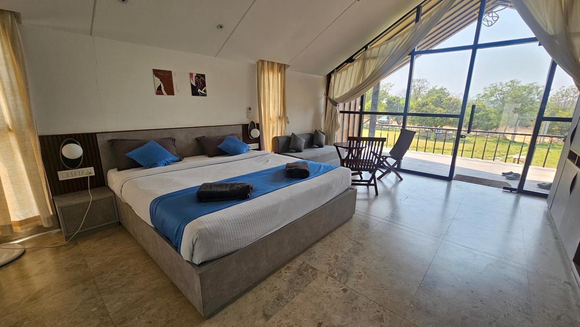 Rāmanagaram Aura Farms - Private Pool Cottages מראה חיצוני תמונה