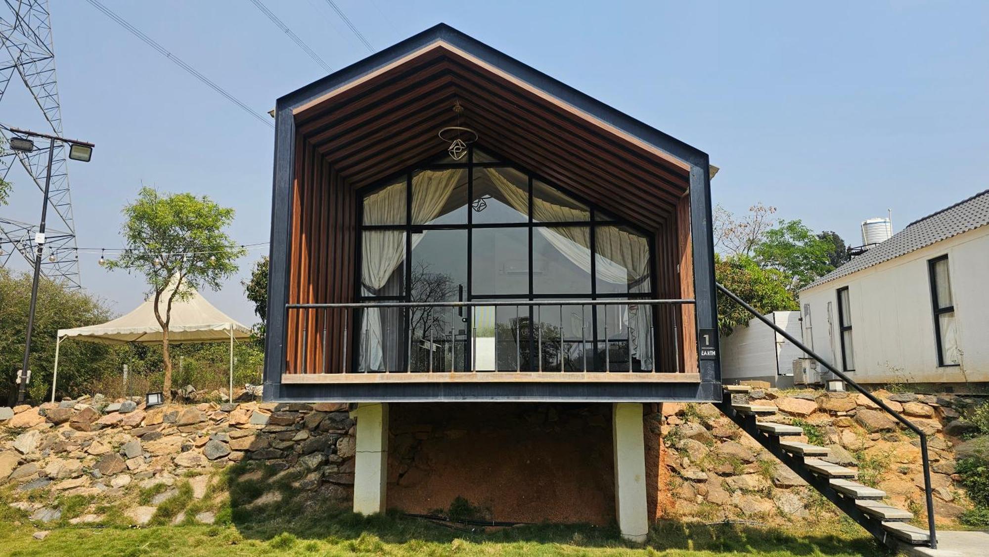Rāmanagaram Aura Farms - Private Pool Cottages מראה חיצוני תמונה